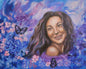 Among Blue Blossoms